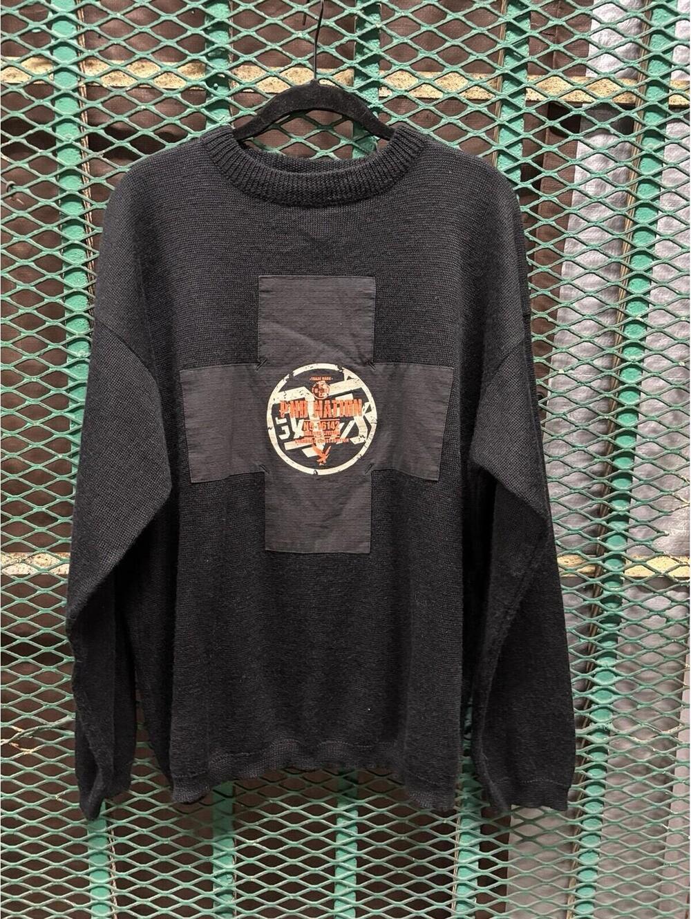 Vintage PNB Nation Surplus Division Sweatshirt Sweater Shirt Medium Large XL